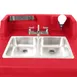 Cambro KSC402158 Camkiosk® Hand Sink Cart, with 2 Compartment Sink 7 image