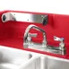 Cambro KSC402158 Camkiosk® Hand Sink Cart, with 2 Compartment Sink 8 image