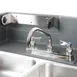 Cambro KSC402191 Camkiosk® Hand Sink Cart, with 2 Compartment Sink 8 image
