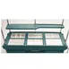 Cambro KVC856192 CamKiosk Polyethylene Granite Green Vending Cart w/ 6 Pan Wells 1 image