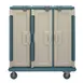 Cambro MDC1411T60401 Slate Blue 60 Tray Insulated Meal Delivery Cart 1 image
