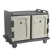 Cambro MDC1418S20191 Granite Gray 20 Tray Insulated Meal Delivery Cart 1 image
