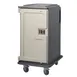 Cambro MDC1418T16191 Granite Gray 16 Tray Meal Delivery Cart w/ 2 Compartments 1 image