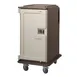 Cambro MDC1418T16194 Granite Sand 16 Tray Meal Delivery Cart w/ 2 Compartments 1 image
