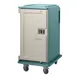 Cambro MDC1418T16401 Slate Blue 16 Tray Meal Delivery Cart w/ 2 Compartments 1 image