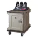 Cambro MDC1520S10D194 Granite Sand 10 Tray Dual Access Meal Delivery Cart w/ 2 Doors 1 image