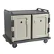 Cambro MDC1520S20191 Granite Gray 20 Tray Meal Delivery Cart for 15" x 20" Trays 1 image