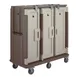 Cambro MDC1520T30194 Granite Sand 30 Tray Meal Delivery Cart w/ 3 Compartments 1 image