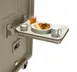 Cambro MDCET16194 Meal Delivery Cart End Table, Stowable, Granite Sand Finish 1 image
