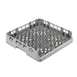 Cambro OETR314151 Camrack Open End Tray Rack, 19-3/4" x 19-3/4" x 4", Soft Gray, NSF, 3-1/4" Max Height, Trays 15" x 20" or Larger 1 image