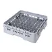 Cambro PR500151 Camrack 9x9 Peg Rack, Full Size, 19-3/4" x 19-3/4", Soft Gray, NSF Certified, with 1 Extender 1 image