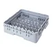 Cambro PR59500151 Camrack 5 x 9 Peg Rack, Full Size, Gray, with 1 Extender, 5 & 9 Spacing Configs, NSF Certified 1 image