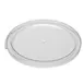 Cambro RFSCWC12135 Round Clear Polycarbonate Cover, Fits 12‑qt, 18‑qt, 22‑qt Containers, NSF 1 image