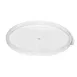 Cambro RFSCWC6135 Cover – Polycarbonate Lid For 6‑qt & 8‑qt Round Storage Containers, NSF 1 image