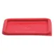 Cambro SFC6451 Seal Cover – Square PE Lid for 6‑Qt & 8‑Qt Containers, Rose Red, NSF‑Approved 1 image