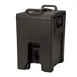 Cambro UC1000110 10-1/2‑Gallon Insulated Dispenser, Black Plastic, 16x20x26 in, NSF 1 image