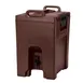 Cambro UC1000131 Ultra Camtainer Dispenser, 10‑1/2‑Gallon, Dark Brown, 16‑1/4"W x 20‑1/2"D, NSF 1 image