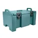 Cambro UPC100401 Ultra Pan Carriers® Top Loading 8" Deep Insulated Food Pan Carrier - Slate Blue 1 image