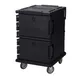 Cambro UPC1200110 Ultra Camcart Food Pan Carrier w/ 16 Pan Capacity, Black, Front Loading 1 image