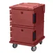 Cambro UPC1200402 Ultra Camcart Insulated Food Pan Carrier - 16 Pan Capacity, Red 1 image