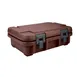Cambro UPC140131 Ultra Pan Carriers® Top Loading 4" Deep Insulated Food Pan Carrier - Dark Brown 1 image