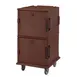 Cambro UPC1600SP131 Ultra Camcart® Brown Insulated Food Pan Carrier w/ Heavy-Duty Casters and Security Package 1 image