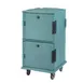 Cambro UPC1600SP401 Ultra Camcart® Slate Blue Insulated Food Pan Carrier w/ 24 Full Size Pans and Security Package 1 image