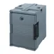Cambro UPC400191 Ultra Pan Carrier® Front Loading Insulated Food Pan Carrier w/ 6 Pan Capacity, Granite Gray 1 image