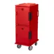Cambro UPC800158 Ultra Camcart® Front Loading Hot Red Insulated Food Pan Carrier 1 image
