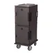Cambro UPC800194 Ultra Camcart® Front Loading Granite Sand Insulated Food Pan Carrier 1 image
