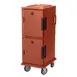 Cambro UPC800402 Ultra Camcart® Front Loading Brick Red Insulated Food Pan Carrier 1 image