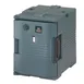 Cambro UPCH400191 Camcarrier® Front Loading Insulated Food Carrier w/ 6 Pan, Granite Gray, 110V 1 image