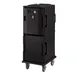 Cambro UPCHT800110 1-Section Heated Holding Cabinet, 20.5"W x 27"D, Black Poly, Holds 12 Pans, 230W, 110V 1 image