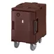 Cambro UPCHW400131 1-Door Heated Holding Cabinet, 31-1/4"H, Solid Door, 6 Pan Capacity, Polyethylene, Dark Brown 1 image