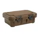 Cambro UPCS140131 S-Series Ultra Pan Carriers® Top Loading 4" Deep Insulated Food Pan Carrier - Dark Brown 1 image