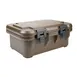 Cambro UPCS160131 S-Series Ultra Pan Carriers® Top Loading 6" Deep Insulated Food Pan Carrier - Dark Brown 1 image