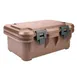 Cambro UPCS160157 S-Series Ultra Pan Carriers® Top Loading 6" Deep Insulated Food Pan Carrier - Coffee Beige 1 image