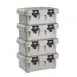 Cambro UPCS160480 S-Series Ultra Pan Carriers® Top Loading 6" Deep Insulated Food Pan Carrier - Speckled Gray 1 image