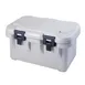 Cambro UPCS180480 S-Series Ultra Pan Carriers® Top Loading 8" Deep Insulated Food Pan Carrier - Speckled Gray 1 image