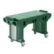 Cambro VBRTHD5519 Versa Food Bar™ Work Table, Kentucky Green, 5 ft. unit, (4) Pan 1 image