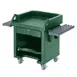 Cambro VCSWRHD519 Versa Cash Register Cart, 52-3/4L x 32W x 43-3/4H, Kentucky Green, Lockable Center Drawer, Adjustable Shelf, Polyethylene Construction 1 image