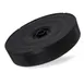Carlisle 071703 Tortilla Server, 12" Dia., Black PP, Lift‑Off Lid, Microwave & Dishwasher Safe 1 image