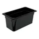 Carlisle 3086203 - StorPlus 5.7‑qt Hot Food Pan, 1/3 Size, 6" Deep, Black PEF Heat‑Resistant 380°F 1 image