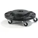 Carlisle 3691103 Carlisle - Bronco™ Container Dolly, Round, 6"H X 17-3/4" Dia. 1 image