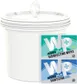 Carlisle 38003 WipesPlus® Empty Bucket, round, with lid 1 image