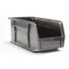 Carlisle 381101LG Condiment Rack Bin, 11"L x 5-1/2"W x 5"H, 3-1/2 Qt., Black, Polypropylene 1 image