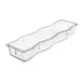 Carlisle 698207 Modular Displayware Pan, 4.45 Qt., 1/2 Long, 2-1/2" Deep, Clear Polycarbonate 1 image