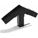 Carlisle 900503 Carlisle - Sneeze Guard Assembly Block - 1" Square, 60° Angle 1 image