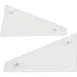Carlisle 905107 Carlisle - Sneeze Guard End Panel, 14"L X 10"W 1 image