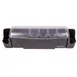 Carlisle BD4005S The Dome® Garnish Center, 22"L x 7-1/2"W x 8-1/2"H, Black, 2‑qt Tray & 4 1‑pt Trays 1 image